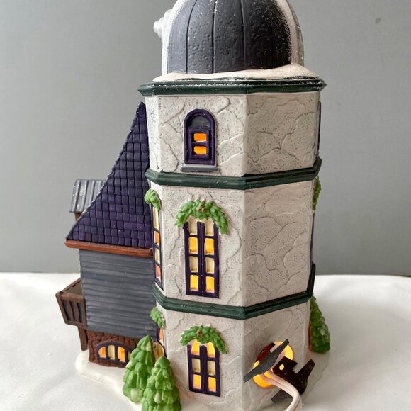 Department 56 North Pole Series Weather and Time Observatory Lighted 56.56385 - Picture 7 of 14